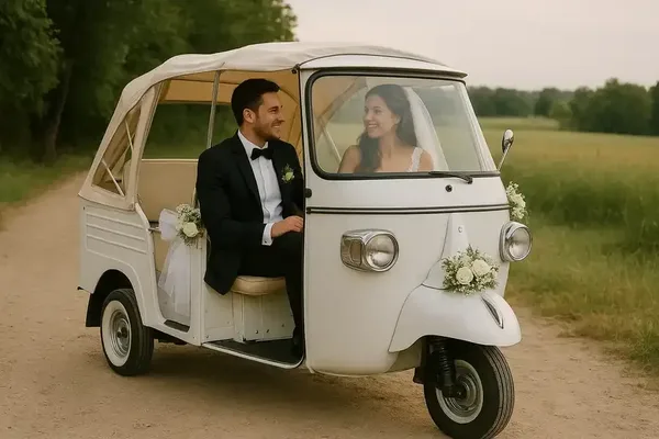 Classic White Tuk Tuk