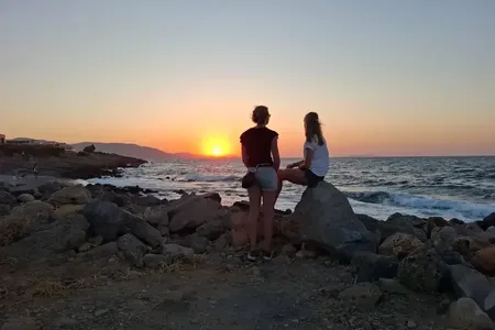 Tuk Tuk Kreta sunset capture the moment